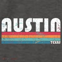 Retro Austin Texas Vector Backpack
