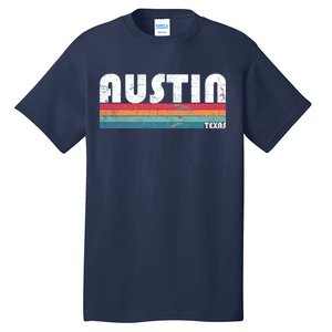 Retro Austin Texas Tall T-Shirt