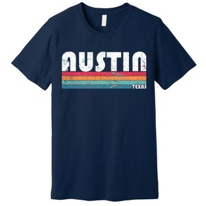 Retro Austin Texas Premium T-Shirt