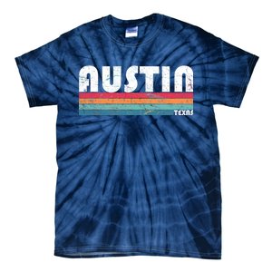 Retro Austin Texas Tie-Dye T-Shirt