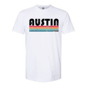 Retro Austin Texas Softstyle CVC T-Shirt