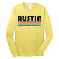 Retro Austin Texas Long Sleeve Shirt