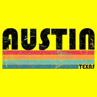 Retro Austin Texas Long Sleeve Shirt