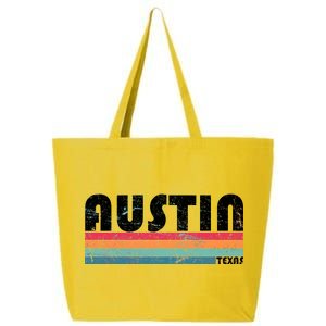 Retro Austin Texas 25L Jumbo Tote