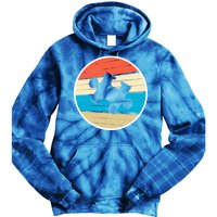 Retro Autism Awareness Puzzle Piece Tie Dye Hoodie