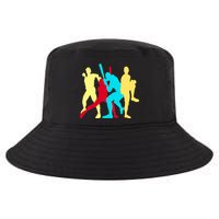Retro Baseball Poses Cool Comfort Performance Bucket Hat