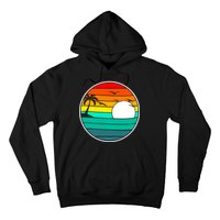 Retro Beach 80's Aesthetic  Hoodie