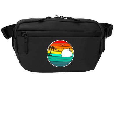 Retro Beach 80's Aesthetic  Crossbody Pack