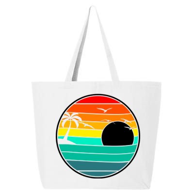 Retro Beach 80's Aesthetic  25L Jumbo Tote