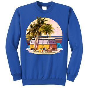 Retro Beach Hippie Van Sweatshirt