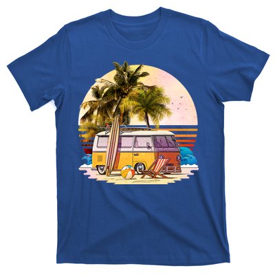 Retro Beach Hippie Van T-Shirt