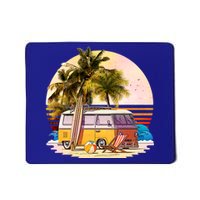 Retro Beach Hippie Van Mousepad