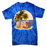 Retro Beach Hippie Van Tie-Dye T-Shirt