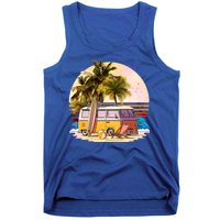 Retro Beach Hippie Van Tank Top