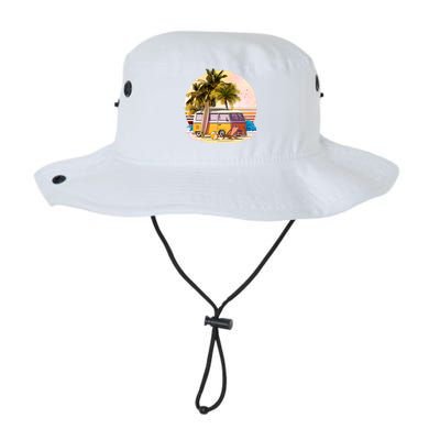 Retro Beach Hippie Van Legacy Cool Fit Booney Bucket Hat