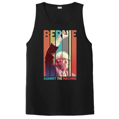 Retro Bernie Sanders Against The Machine PosiCharge Competitor Tank