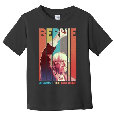 Retro Bernie Sanders Against The Machine Toddler T-Shirt