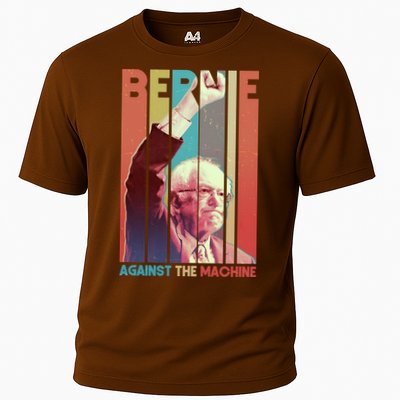 Retro Bernie Sanders Against The Machine Performance Shirt