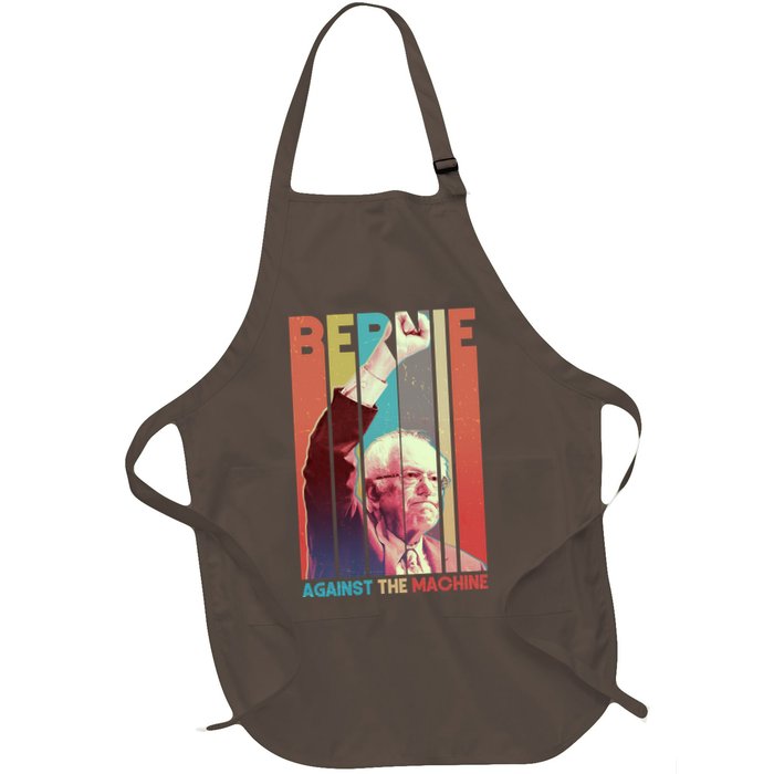 Retro Bernie Sanders Against The Machine Apron
