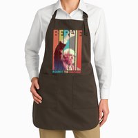 Retro Bernie Sanders Against The Machine Apron
