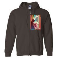 Retro Bernie Sanders Against The Machine Full Zip Hoodie