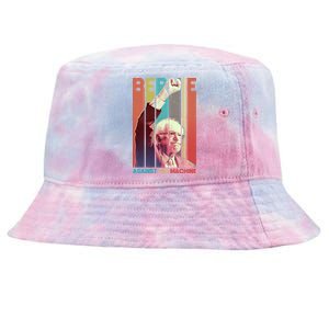 Retro Bernie Sanders Against The Machine Tie-Dyed Bucket Hat