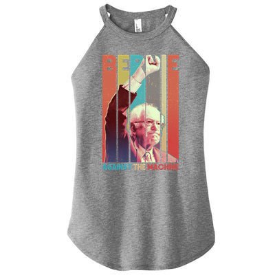 Retro Bernie Sanders Against The Machine Women’s Perfect Tri Rocker Tank