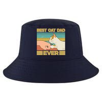 Retro Best Cat Dad Ever Cool Comfort Performance Bucket Hat