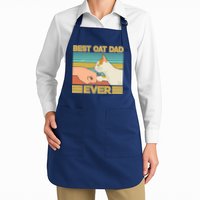 Retro Best Cat Dad Ever Apron