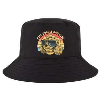 Retro Best Doodle Dad Ever Cool Comfort Performance Bucket Hat
