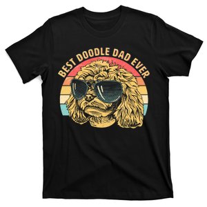 Retro Best Doodle Dad Ever T-Shirt