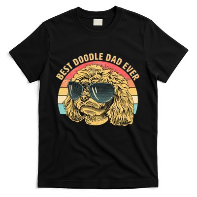 Retro Best Doodle Dad Ever T-Shirt