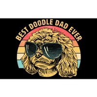 Retro Best Doodle Dad Ever Bumper Sticker