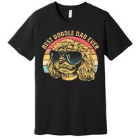 Retro Best Doodle Dad Ever Premium T-Shirt