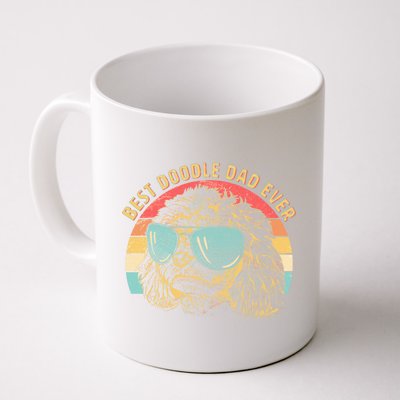 Retro Best Doodle Dad Ever Coffee Mug