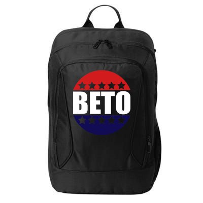 Retro Beto For Texas Senate Election City Backpack