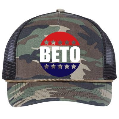 Retro Beto For Texas Senate Election Retro Rope Trucker Hat Cap