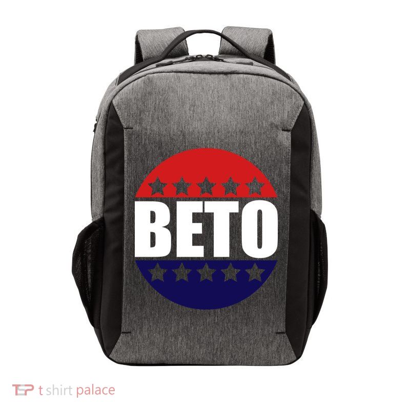 Retro Beto For Texas Senate Election Vector Backpack
