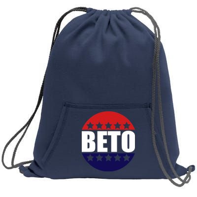 Retro Beto For Texas Senate Election Sweatshirt Cinch Pack Bag