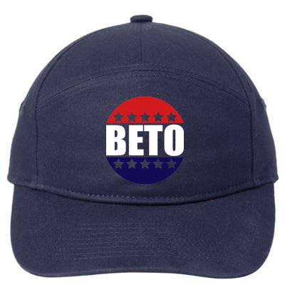 Retro Beto For Texas Senate Election 7-Panel Snapback Hat