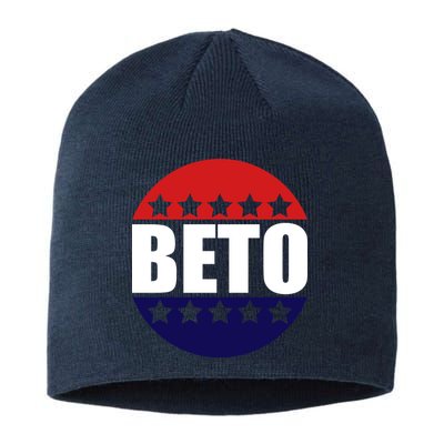 Retro Beto For Texas Senate Election Sustainable Beanie