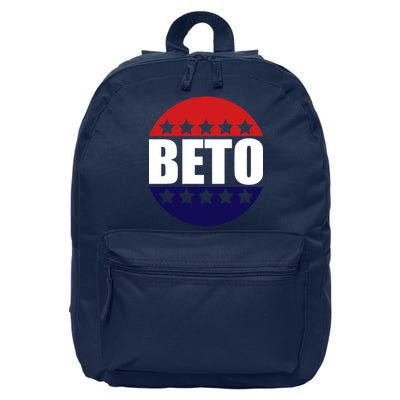 Retro Beto For Texas Senate Election 16 in Basic Backpack