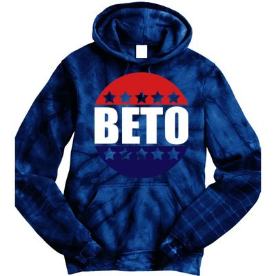 Retro Beto For Texas Senate Election Tie Dye Hoodie