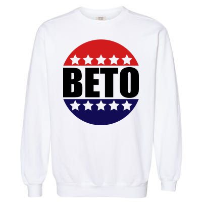 Retro Beto For Texas Senate Election Garment-Dyed Sweatshirt