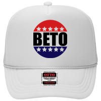 Retro Beto For Texas Senate Election High Crown Mesh Back Trucker Hat