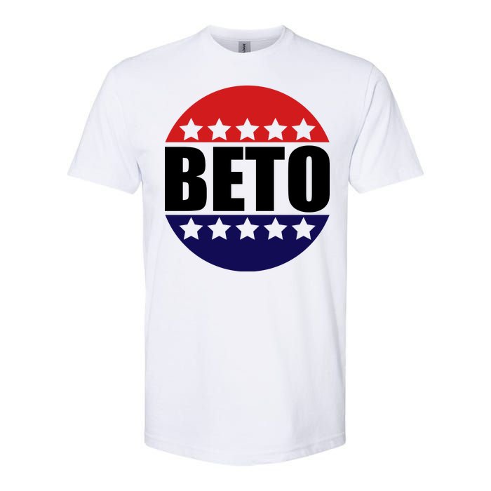 Retro Beto For Texas Senate Election Softstyle CVC T-Shirt