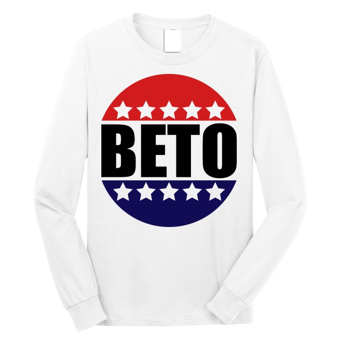 Retro Beto For Texas Senate Election Long Sleeve Shirt