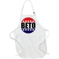 Retro Beto For Texas Senate Election Full-Length Apron With Pockets