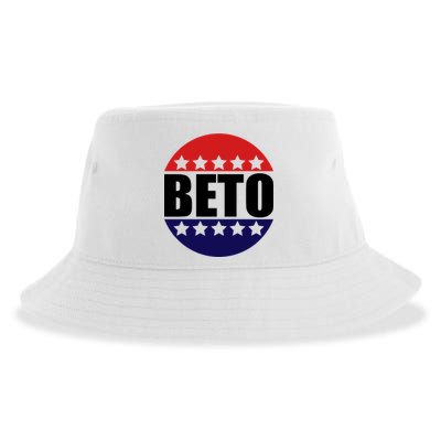 Retro Beto For Texas Senate Election Sustainable Bucket Hat