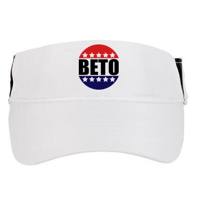 Retro Beto For Texas Senate Election Adult Drive Performance Visor